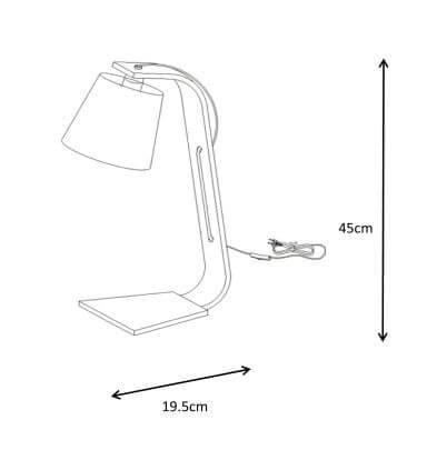 Интерьерная настольная лампа Nordic 06502/81/31 