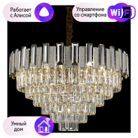 Люстра подвесная Wertmark Candida с поддержкой Алиса WE131.13.303-A