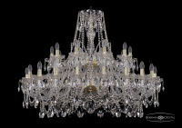 1411/20+10/400/2d/G Подвесная люстра Bohemia Ivele Crystal