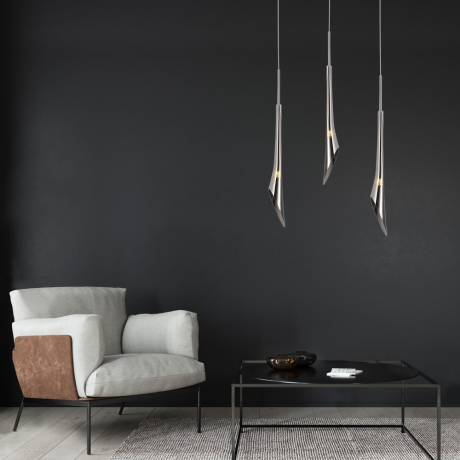 Подвесной светильник Eurosvet Folio 50224/1 дымчатый 