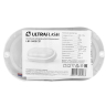 Ultraflash LBF-0408 C01 (Св-к LED влагозащищённый, 8 Вт, IP65, 220В, 4000К, овал) (15345) 