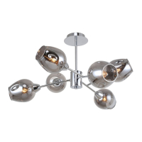 Люстра на штанге F-Promo Tilda с лампочками 2657-6U+Lamps E14 Свеча