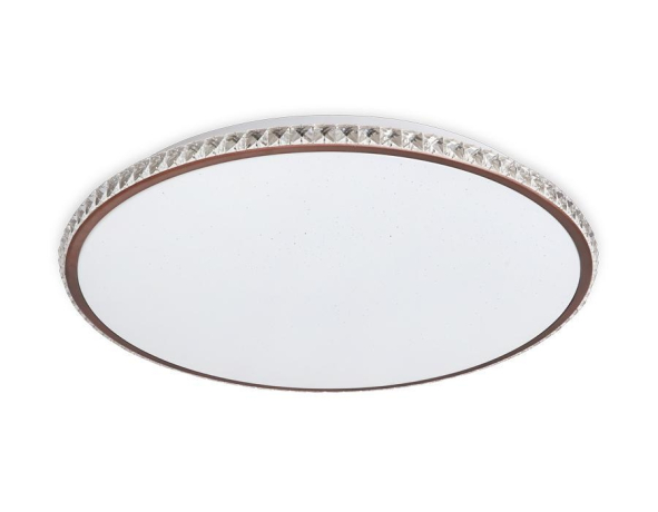 Потолочная светодиодная люстра с пультом ДУ и дополнительной подсветкой Ambrella light Orbital FF71 