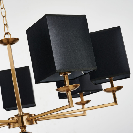 Люстра с лампочками, подвесная, комплект от Lustrof. №286060-617252 