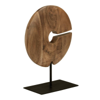 427472 Фигурка HOKUTA L200, B100, H290 дерево, металл, натуральный, черный Eglo