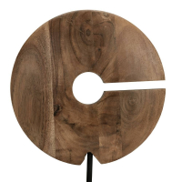 427472 Фигурка HOKUTA L200, B100, H290 дерево, металл, натуральный, черный Eglo