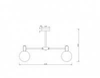 Люстра на штанге Globo Freya FR5175PL-06BS