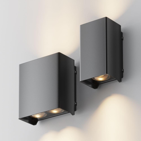 Накладной светильник Maytoni Outdoor Shell O570WL-L10B3K