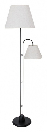 Торшер с подсветкой Arte Lamp Alea A5068PN-2BK 