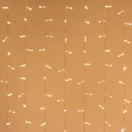 2*3м. Уличная гирлянда занавес теплый свет Ardecoled 230V ARD-Curtain-Classic-2000X3000-Clear-760Led Warm (24857)