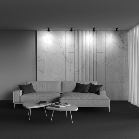 Потолочный светильник Technical C024CL-12W4K-B-1 Onda 