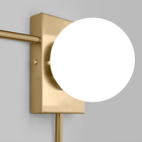 Настенный светильник Eurosvet 40034/1 латунь (a061469)