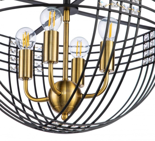 Потолочный светильник Indigo Fresco 10001/4C Black 