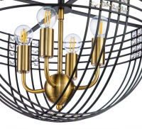 Потолочный светильник Indigo Fresco 10001/4C Black