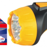 Ручной светодиодный фонарь на аккумуляторе. Дальность 25м. Ultraflash LED3807 9216