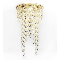 Встраиваемый точечный светильник Ambrella light Long K2071 G/CL