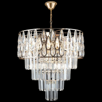 Подвесная хрустальная люстра Reluce 02189-0.4-07 FGD (1425121)