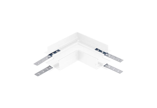 Внешний соединитель угловой для встраиваемого магнитного шинопровода Crystal Lux CLT 0.223 03 WH 