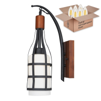 Бра с лампочкой Velante 589-701-01+Lamps E27 Свеча