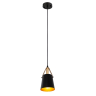 Подвесной светильник с лампочкой Arte lamp A7032SP-1BK+Lamps 