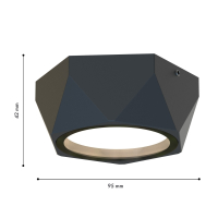 Накладной светильник Favourite Fantum 4670-1U