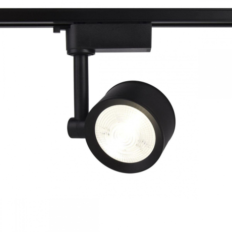 Однофазный LED светильник 7W 4200К для трека Ambrella light Track System GL6391 BK 
