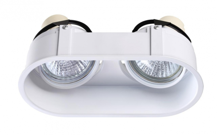 Точечный светильник со светодиодными лампочками GU10, комплект от Lustrof. №141857-644670 