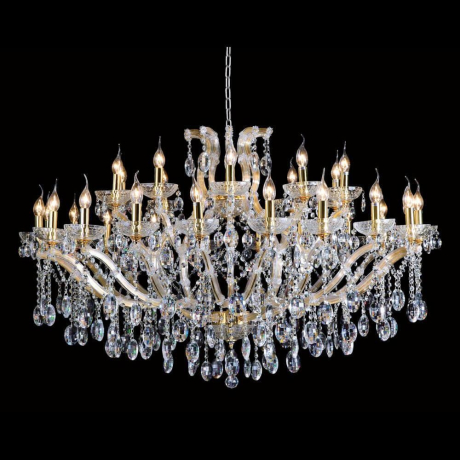 Hollywood SP20+10 Gold Подвесная люстра Crystal Lux 