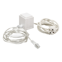 Нарушена упаковка! <348531> Блок питания (преобразователь) 220V/24V, 30W (максимальное подключение 1 500 LED ламп) Vegas 55046