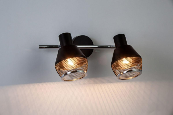 Спот Escada 1116/2A E14*40W Black/Chrome GLENN 