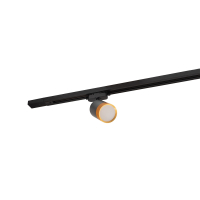 Однофазный LED светильник 7W 3000К для трека Denkirs DK6405-BG