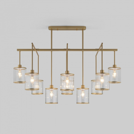 Люстра на штанге Eurosvet Inari 60144/10 золото 