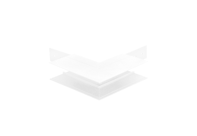 Внешний соединитель угловой для накладного магнитного шинопровода Crystal Lux CLT 0.213 03 WH 