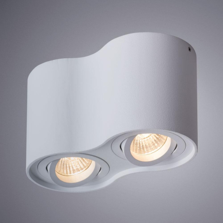 Светильник с лампочками Arte Lamp Falcon A5645PL-2WH+Lamps Gu10 
