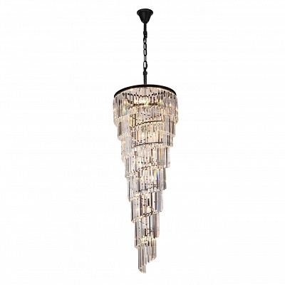 Каскадная люстра со светодиодными лампочками E14 , комплект от Lustrof. №132464-622737 