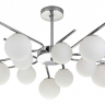 Люстра на штанге Escada Sphere 642/10P Silver 