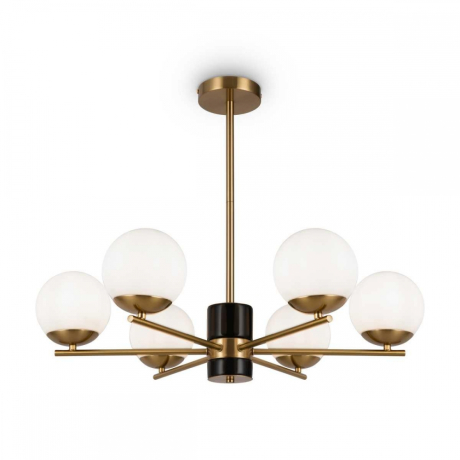 Люстра на штанге Freya Marble FR5230PL-06BS 