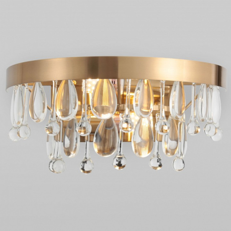 Накладной светильник Eurosvet Sophie 60165/2 латунь 