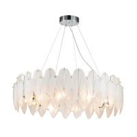 Подвесная люстра с лампочками Favourite Beluta 3018-10P+Lamps E14 Свеча