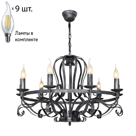 Люстра с лампочками F-Promo Palermo 2162-9P+Lamps 
