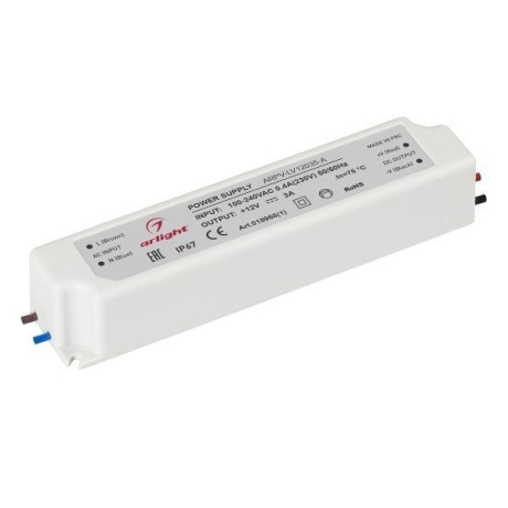 Блок питания с проводом Arlight ARPV-LV 018968(1)