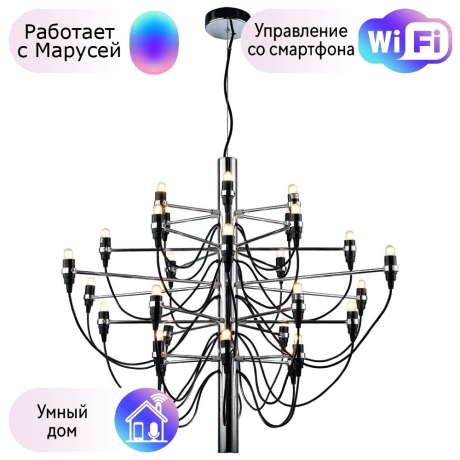 Подвесная люстра DIVINARE MOLTO с поддержкой Маруся 8030/02 LM-30-М 