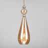 Подвесной светильник Eurosvet Ilario 50202/1 янтарный (a051706) 