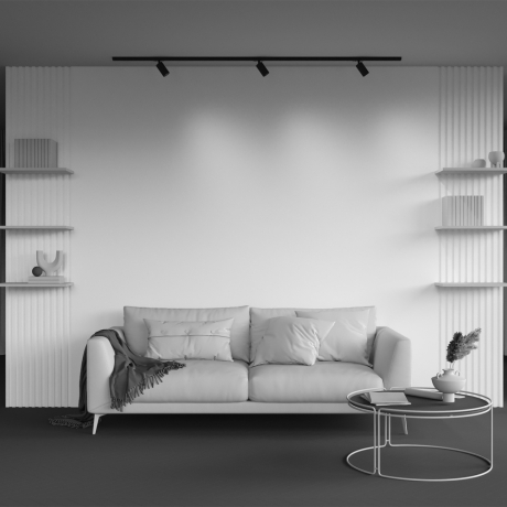 Светильник на штанге Maytoni Technical Calipso TR218-1-GU10-BK