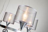 Подвесная люстра Escada 1130/5S E14*40W Chrome RAISED