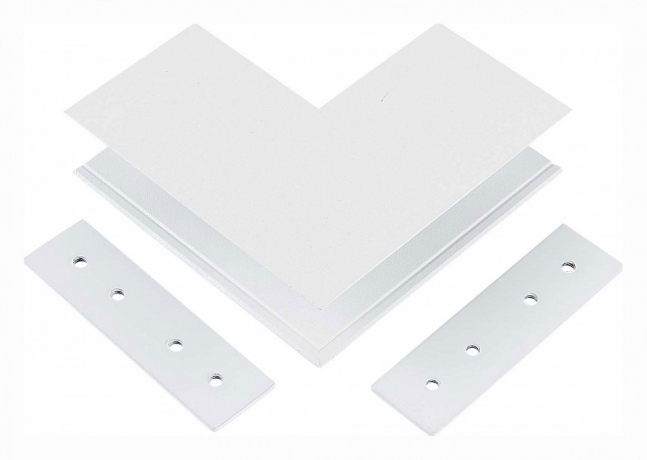 Соединитель угловой L-образный для треков накладных ST-Luce ST003 ST007.569.00 