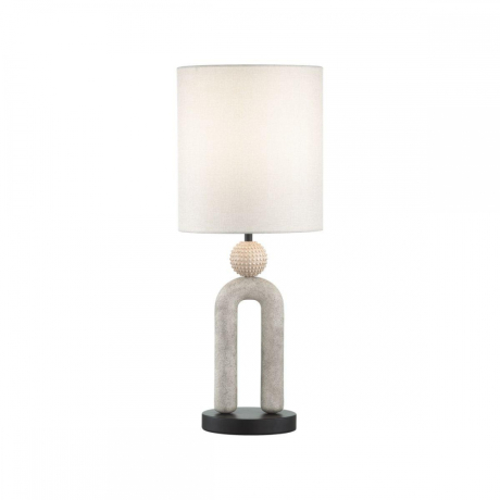 Настольная лампа Odeon Bagel с лампочкой 5410/1T+Lamps E27 Свеча 