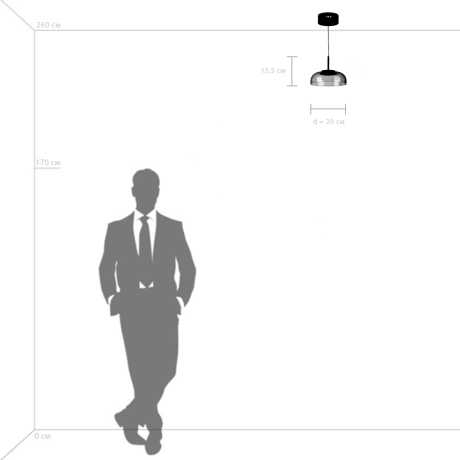 Подвесной светильник Lightstar Acrile 738073 