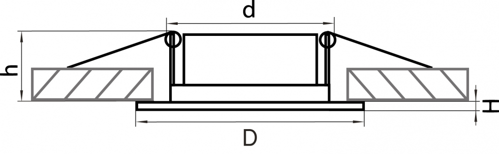 Встраиваемый светильник Lightstar Lega 11 011050 