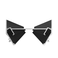 Профиль встраиваемый Denkirs TR3050 TR3050-AL